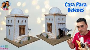 Casitas En Cart N Para Pesebres Belenes F Ciles Con Arte En Tus Manos