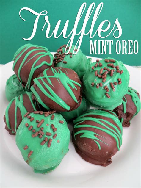 Mint Oreo Truffle Balls Recipe Giveaway Bandit