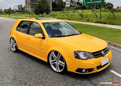 Golf MK4 5 Rebaixado Rodas Volcano New Strong Aro 20