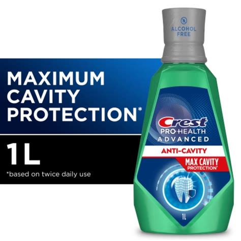 Crest Pro Health Advanced Maximum Cavity Protection Mouthwash Mild