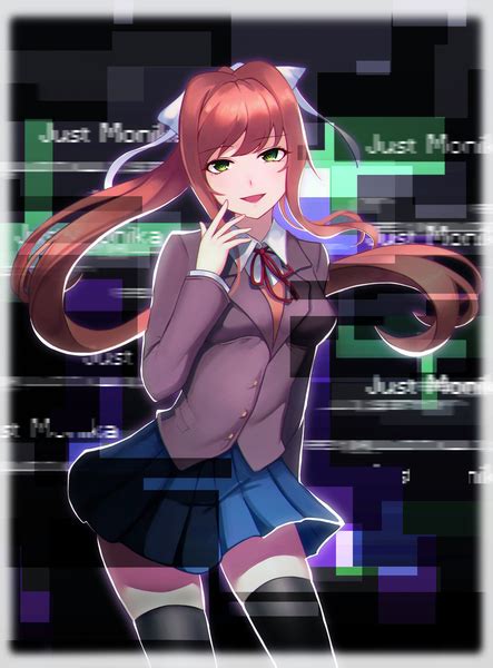 Monika Ddlc Glitch Hot Sex Picture