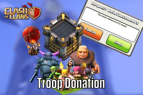 How To Donate Troops In Clash Of Clans In 2022