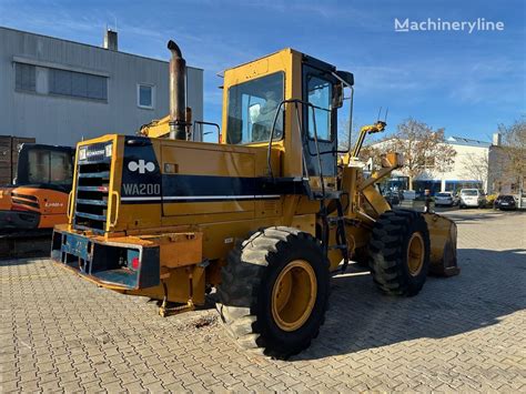 Komatsu Wa Hjullastare Till Salu Fr N Tyskland P Truck Sverige