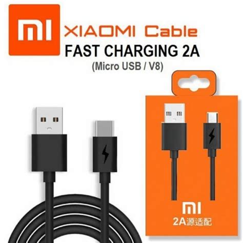 Jual Kabel Data Xiaomi Original FastCharging Micro Usb Type C