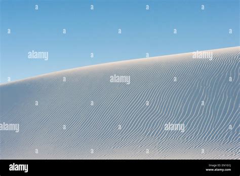 White Sand Dunes White Sands National Monument Stock Photo Alamy