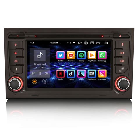 Erisin Zoll Kern Android Autoradio Mit Gps Navigation F R Audi