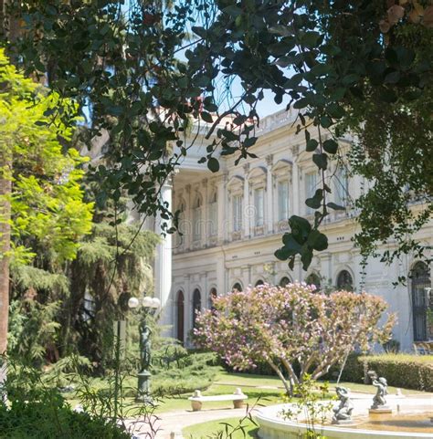 Seat Of Santiago Of The National Congress Of Chile In The Center Of