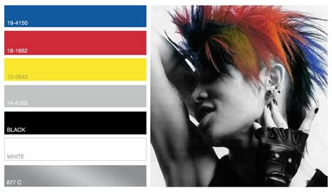 Punk Primary Color Palette Color Palette Primary Colors Color