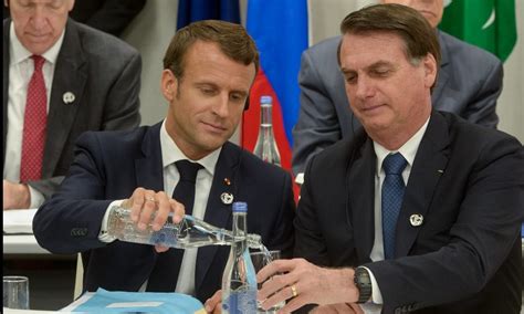 Após Tensão Bolsonaro Afirma A Macron Que Brasil Fica No Acordo De