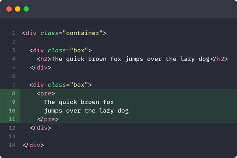 How To Display Code Snippets In HTML