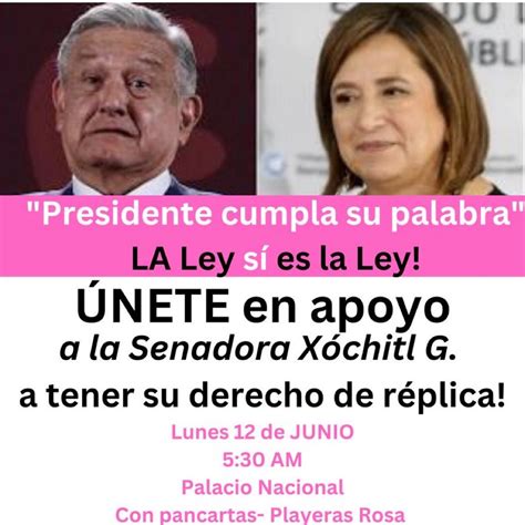 Bego GM On Twitter Apoyo A XochitlGalvez Lopezobrador Es