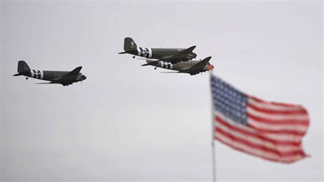 D Day Squadron Historic Airplanes Journey From Us To Normandy For 75th