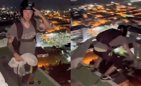 Video Muere Paracaidista Al Saltar De Un Edificio En Tailandia No Se