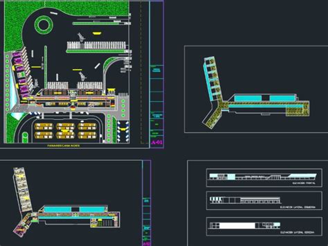 Rodoviária Em Autocad Baixar Cad Grátis 203 Mb Bibliocad