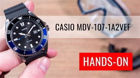 Hands On Casio Collection Duro Mdv A Vef Youtube