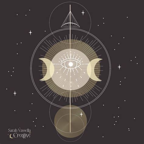 Cosmic Symbol By Sarah Vassella Creative Sacred Sacred Geometry Mystic