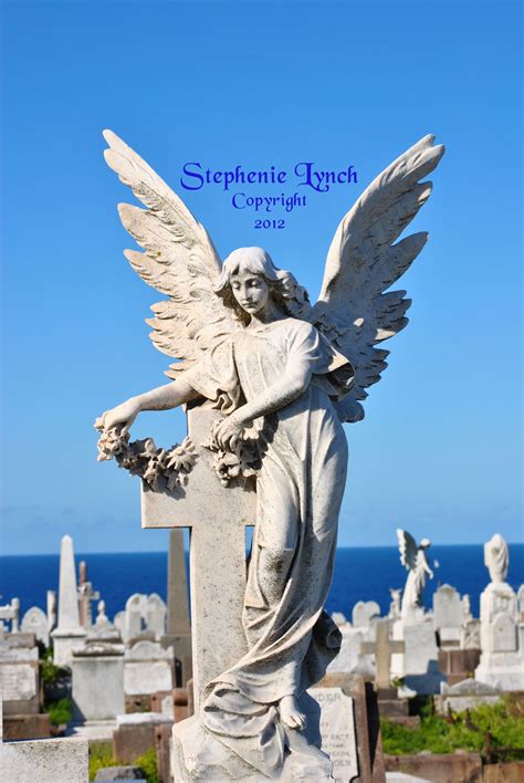 Angel, Waverley Cemetery, NSW Australia, taken by Stephenie Lynch. Copyright, all rights ...