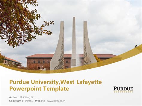 Purdue Powerpoint Template