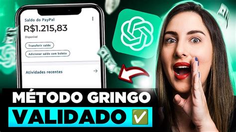 Jeito mais fácil de ganhar dinheiro online ChatGpt em 2023 YouTube