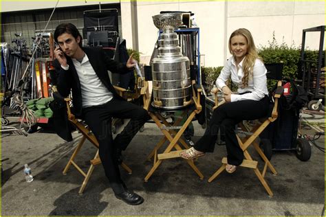 Milo Ventimiglia & Hayden Panettiere Worship the Holy Shrine of Hockey ...