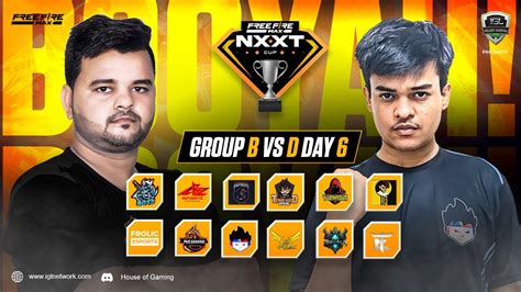 IGL Freefire Max NXXT Cup Week 4 Day 6 Ft Tsg Army Pvs Ug Cpt