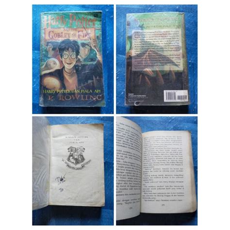 Jual Novel Harry Potter Harry Potter And The Goblet Of Fire Harry