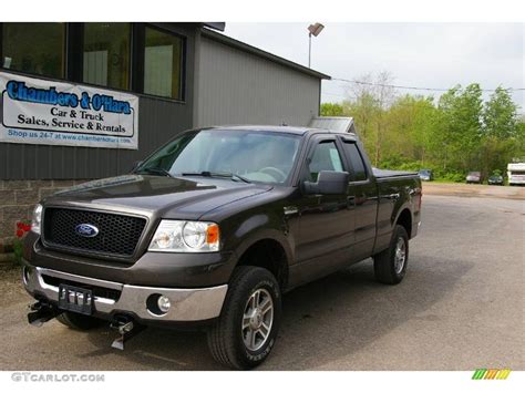 2006 Dark Stone Metallic Ford F150 Xlt Supercab 4x4 13012063 Photo 6 Car