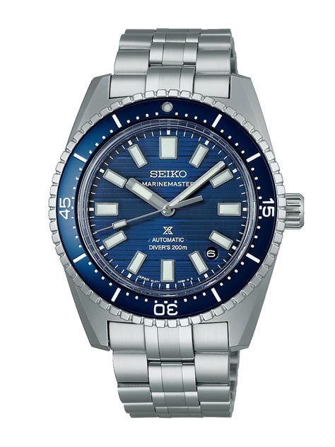 Seiko Introduce Prospex Marinemaster Green Water Sje J And Blue