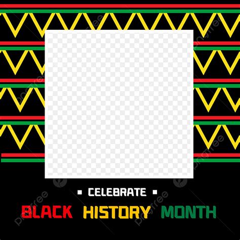 Black History Month Border Template