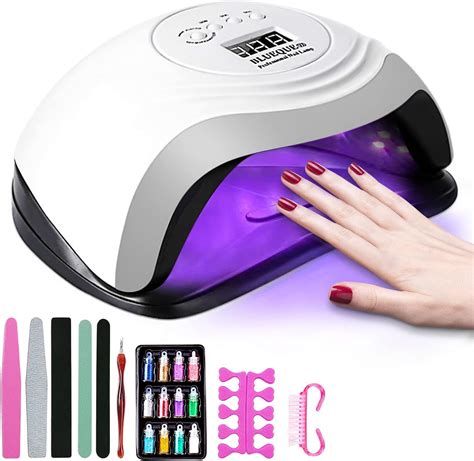 JOTOL Lampe UV LED Ongles Gel Lampes à Ongles Professionnel168W