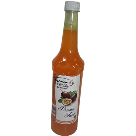 Firdous Cordial Passion Fruit 750ml