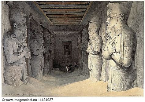 Giant Limestone Statues Of Ramses Ii Rameses Bc Holding