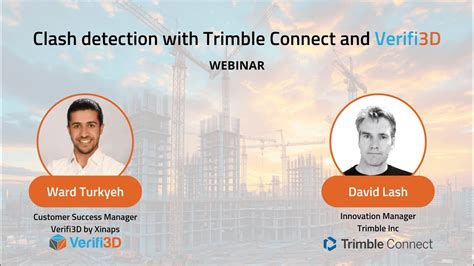 Webinar Clash Detection With Trimble Connect And Verifi D Youtube