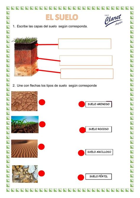 A Diagram Showing The Different Parts Of Soil And What They Are Used To