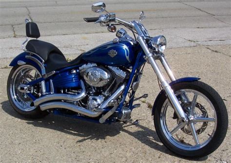 2009 Harley Rocker C Custom With Lots Of Added Chrome Priced To Steal
