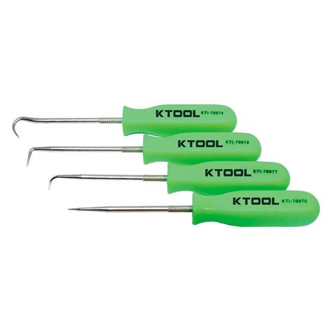 K Tool International Kti Piece Neon Green Mini Pick Set