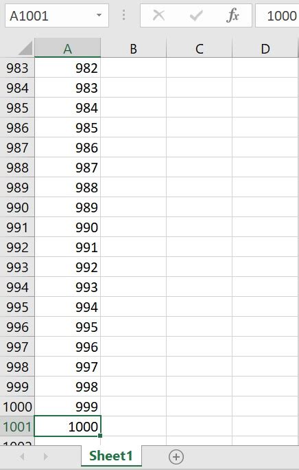 Hasil Nomor Urut Excel Vertikal Blog Tutorial Microsoft Excel