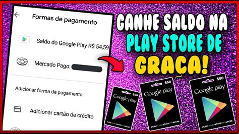 INCRIVEL COMO GANHAR SALDO NA GOOGLE PLAY DE GRAÇA 2022 GIFT CARD