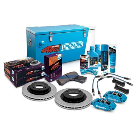 Bendix Ultimate Big Brake Upgrade Kit Landcruiser Marks Wd