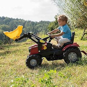 Rolly Toys Ferguson Massey Veicolo A Pedali Farmtrac MF 8650 Con Ruspa