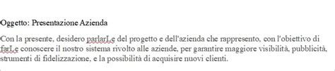 Fac Simile Lettera Di Presentazione Aziendale A Nuovi Clienti