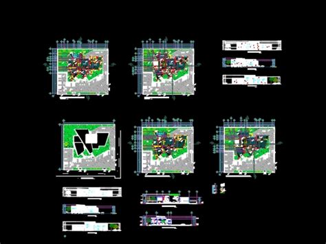 Proyecto De Biblioteca De Dos Niveles En Dwg Mb Librer A Cad