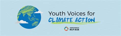 Youth Voices For Climate Action Campaign Sdg Help Desk