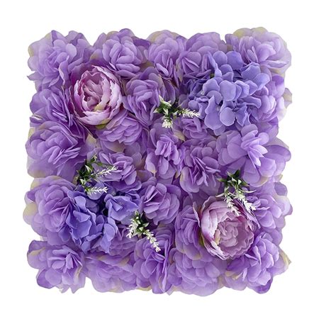 Lohuatrd Artificial Rose Flower Wall Panel Wedding Bridal Baby Shower