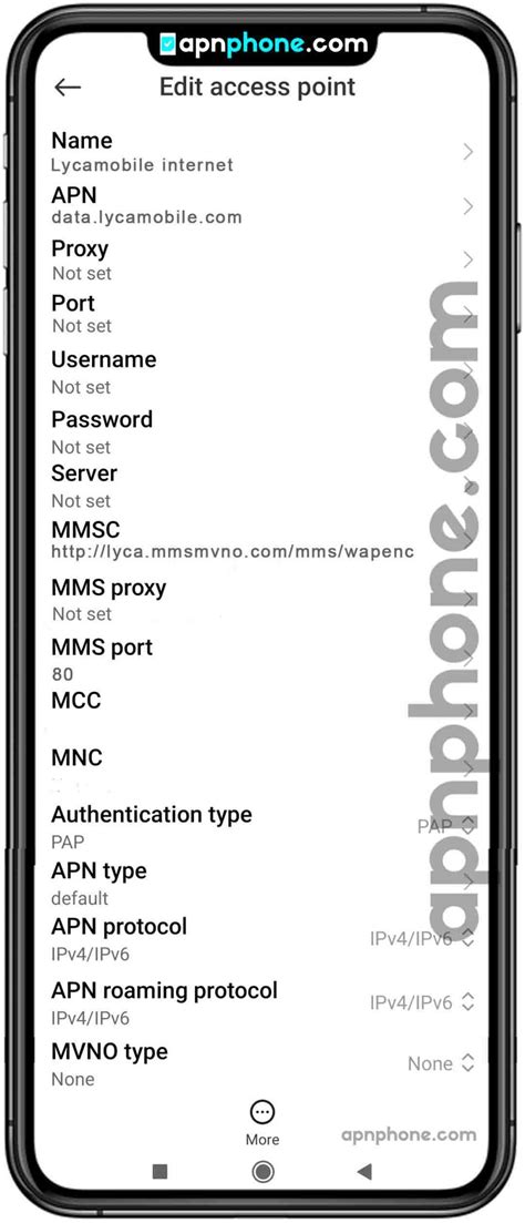 Lycamobile Apn Settings Android Iphone G