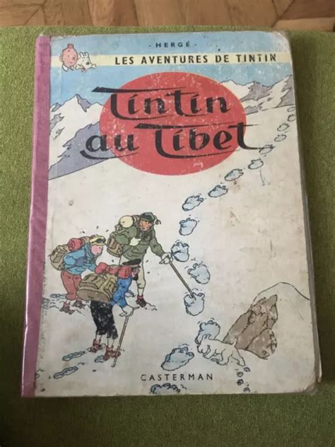 Bd Tintin Au Tibet Herg Dition Originale Fran Aise B Eur