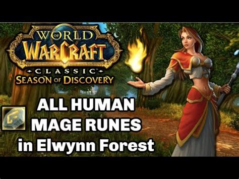 World Of Warcraft Season Of Discovery Elwynn Forest Mage Rune