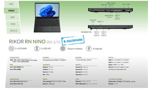 Ноутбук RIKOR RN NINO 201.1/15 – Группа Компаний Рикор
