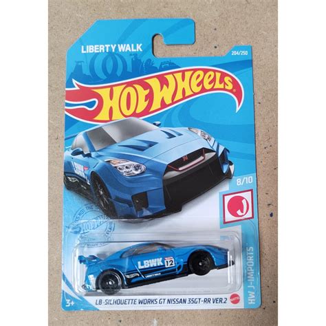 Hot Wheels HW J Imports LB Silhouette Works GT Nissan GT RR Ver Shopee México