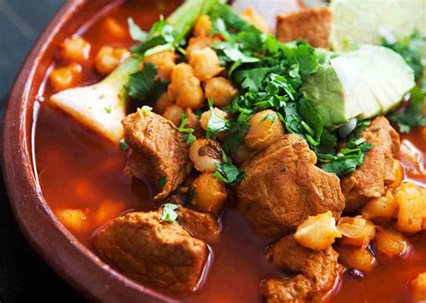 Authentic Pozole Rojo Red Posole Recipe